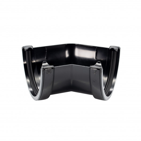 Floplast Hi Cap 45 Degree Angle - Black (RAH2B)