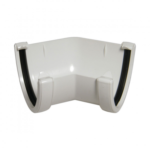 Floplast Hi Cap 45 Degree Angle - White (RAH2W)
