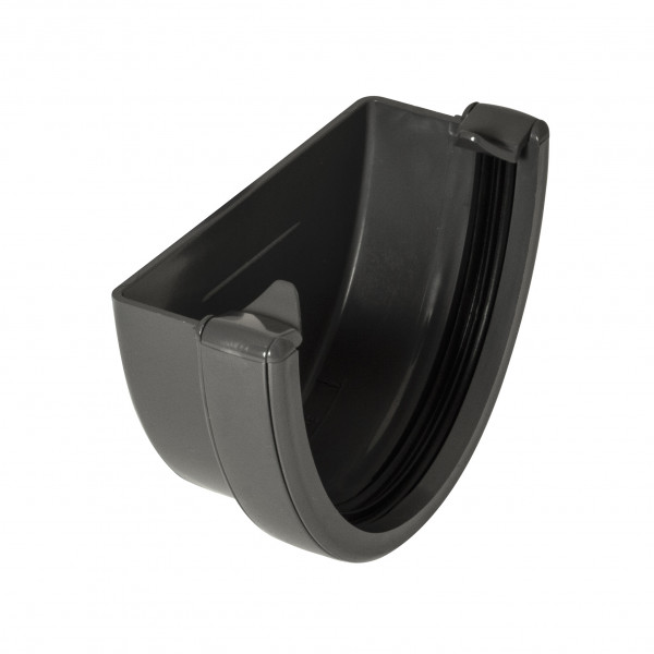 Floplast Hi Cap External Stopend - Anthracite Grey (REH1AG)