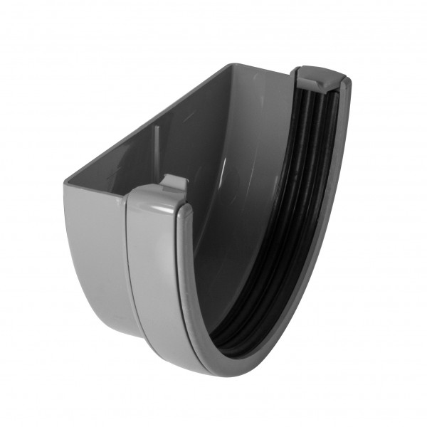 Floplast Xtraflo External Stopend - Grey (REX1G)