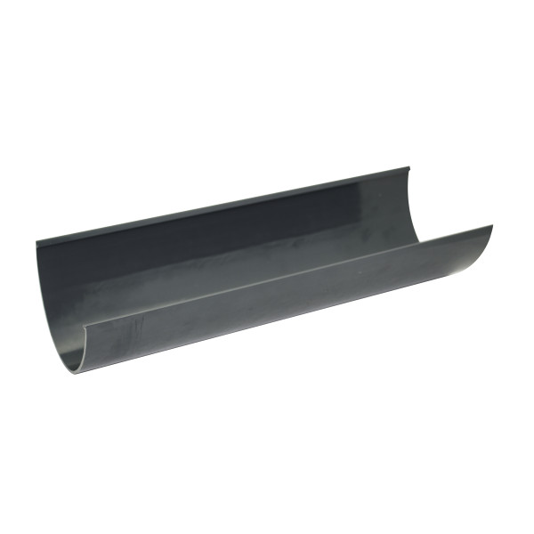 Floplast Hi Cap 4M Gutter - Anthracite Grey (RGH4AG)