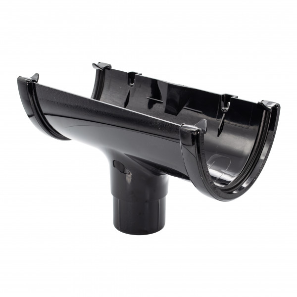 Floplast Hi Cap Running Outlet - Black (ROH1B)
