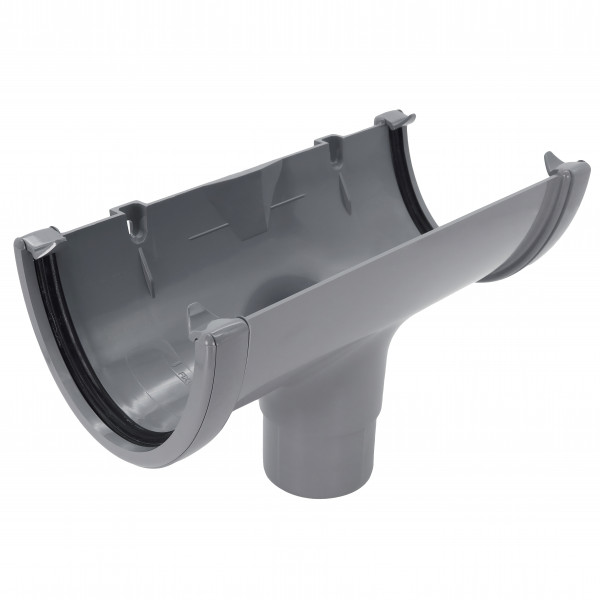 Floplast Hi Cap Running Outlet - Grey (ROH1G)