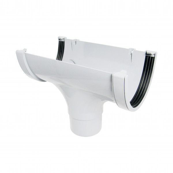 Floplast Xtraflo Running Outlet - With 110mm Outlet - White (ROX1W)