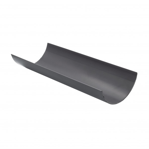Floplast Half Round 4M Gutter - Anthracite Grey (RG4AG)