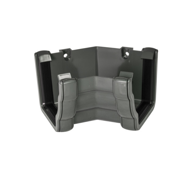 Floplast Niagara Ogee 45 Degree Angle - Internal - Anthracite Grey (RAN3AG)