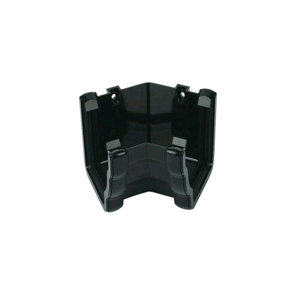 Floplast Niagara Ogee 45 Degree Angle - Internal - Black (RAN3B)