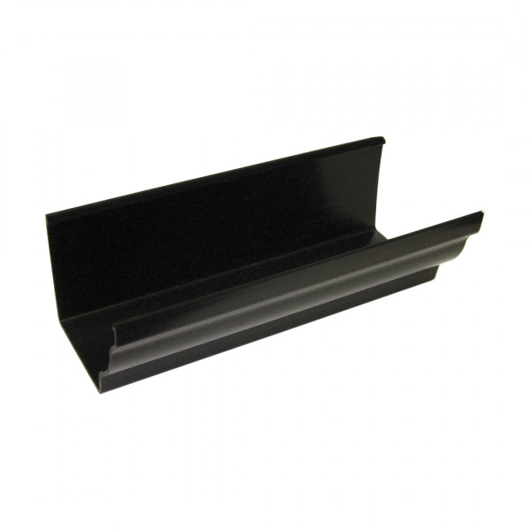 Floplast Niagara Ogee 4M Gutter - Black (RGN4B)