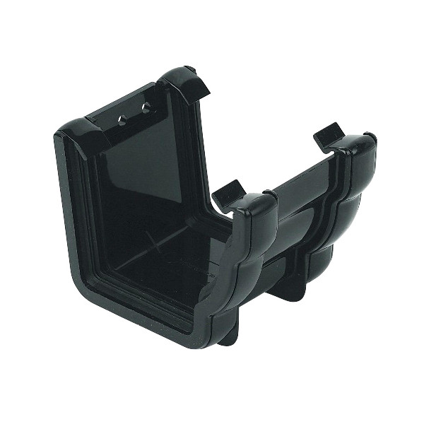 Floplast Niagara Ogee Union Bracket - Black (RUN1B)