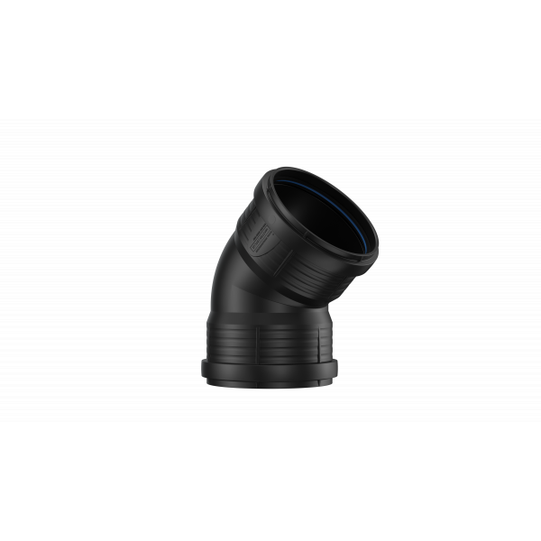 Plumin M3+ 110mm Acoustic Soil D/S Bend 45°