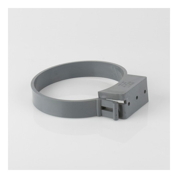 Brett Martin Soil 160mm Pipe Clips - Grey (BR619G)