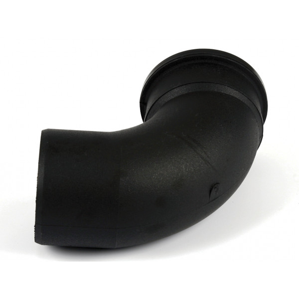 Brett Martin Casc PF Soil110 92.5 Sgl Sckt Bend - Cast Iron (BS420CI)