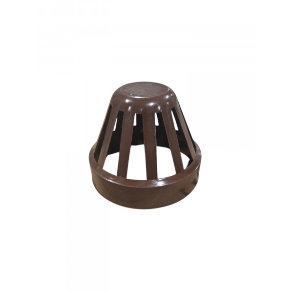 Plumin 4" Soil Vent Terminal (Bird Cage) - Brown
