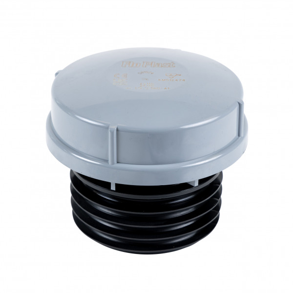 Floplast 110mm Air Admittance Valve - Push Fit - Grey (AF110G)