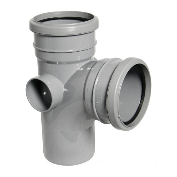 Floplast 87.5 Degree Branch Ring Seal - Grey (SP190G)
