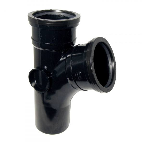 Floplast 67.5 Degree Branch Ring Seal - Black (SP200B)
