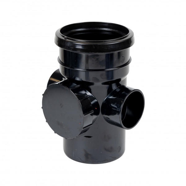 Floplast Access Pipe - Socket / Spigot Ring Seal - Black (SP274B)