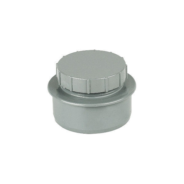 Floplast Screwed Access Cap Ring Seal - Grey (SP292G)