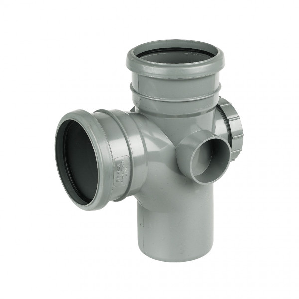 Floplast 87.5 Degree Access Branch Ring Seal - Grey (SP502G)