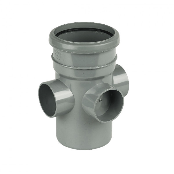 Floplast Boss Pipe - Socket / Spigot Ring Seal - Grey (SP581G)
