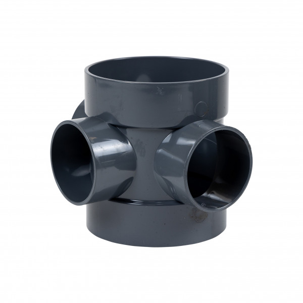Floplast Short Boss Pipe Ring Seal - Anthracite Grey (SP583AG)