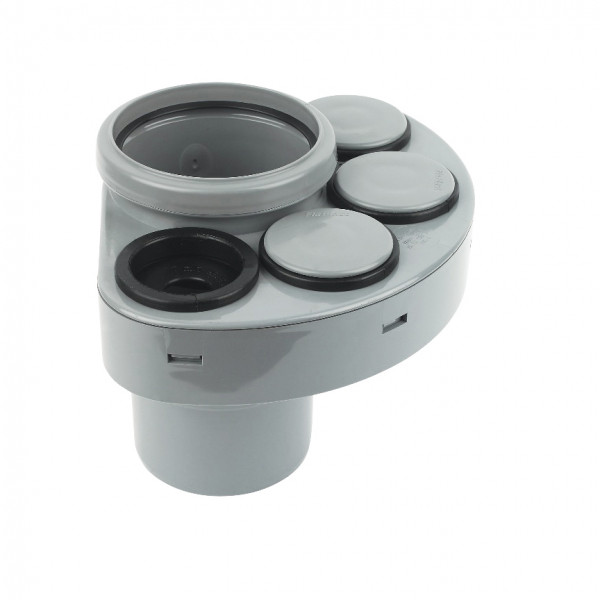 Floplast Manifold - 32/40/50mm Connections Ring Seal - Grey (SP588G)