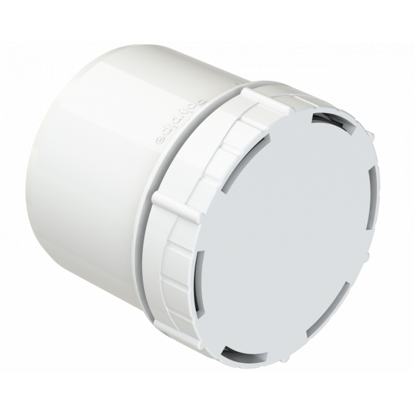 Polypipe R/seal Access Cap Spigot Tail 4in/110M Wt (SA62W)