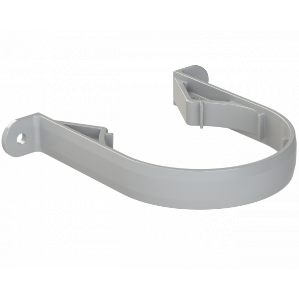 Polypipe R/seal Pipe Clips (plastic) 3in/82mm - Grey (SC33G)