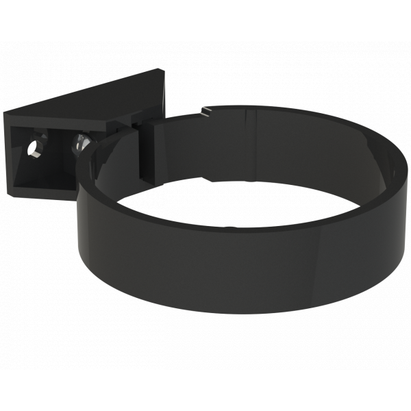 Polypipe R/seal Pipe Clips (plastic) 3in/82mm - Black (SC34B)