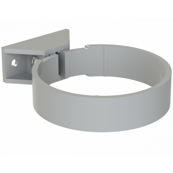 Polypipe R/seal Pipe Clips (plastic) 3in/82mm - Grey (SC34G)