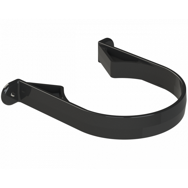Polypipe R/seal Sckt Clips (plastic) 4in/110mm - Black (SC45B)