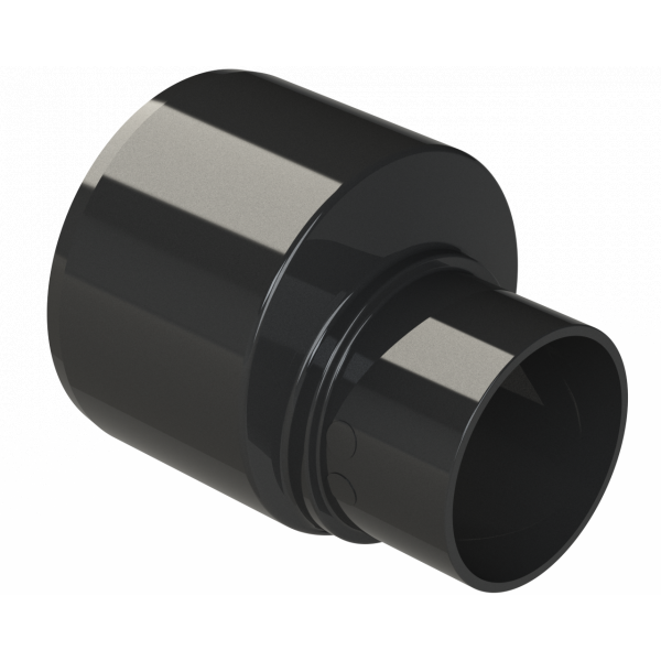 Polypipe R/seal Reducer 4in/110mm To 68mm Rw - Black (SD46B)