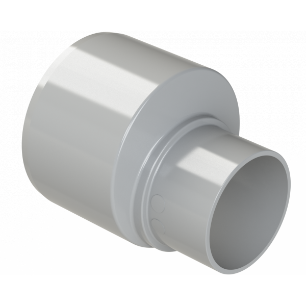Polypipe R/seal Reducer 4in/110mm To 68mm Rw - Grey (SD46G)