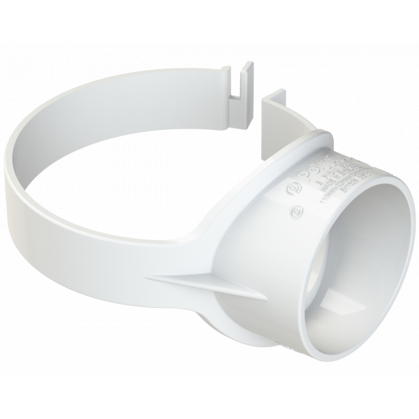Polypipe R/seal Strapboss(open) Sidefix 4in/110 Wt (SG70W)