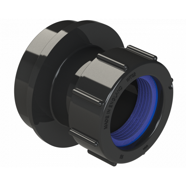 Polypipe R/seal Angled Adaptor 32mm 92.5 Deg - Black (SN66B)