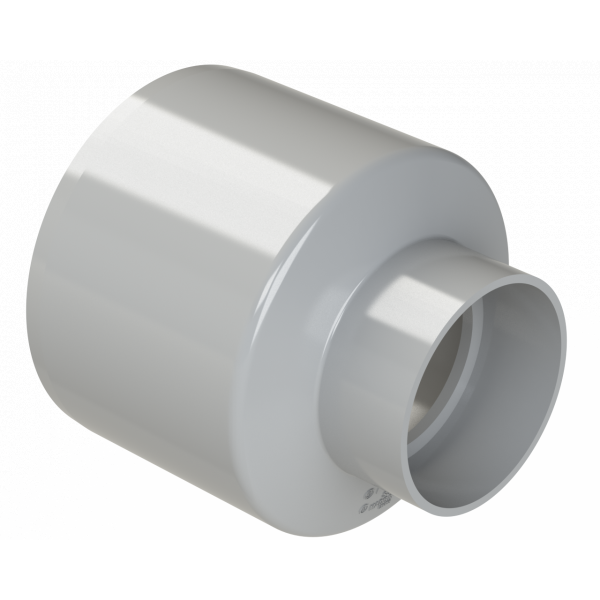 Polypipe R/seal Reducer 4in/110mm Waste Conc - Grey (SO65G)