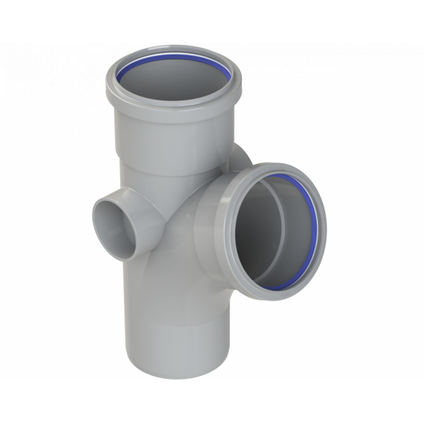 Polypipe R/seal Singl Branch 4in/110mm 112.5D Eqgy (ST403G)