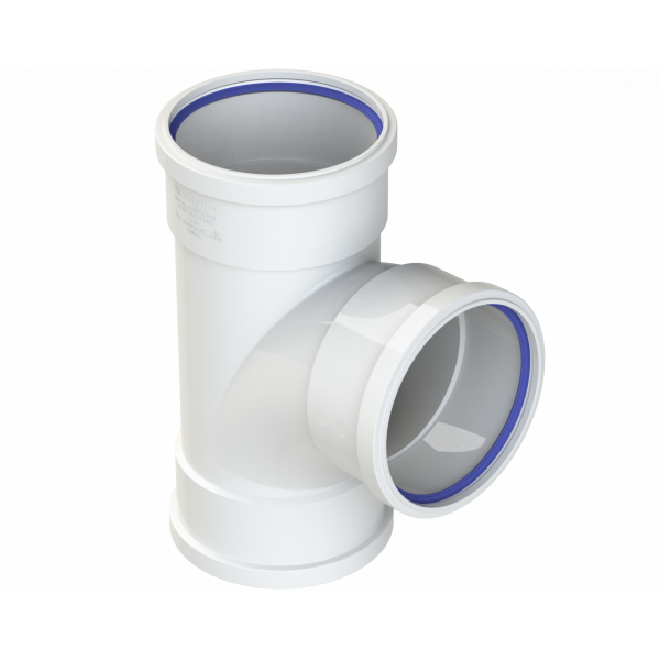 Polypipe R/SEAL TR SKT BRANCH 4in/110mm 92.5D WHIT (ST405W)