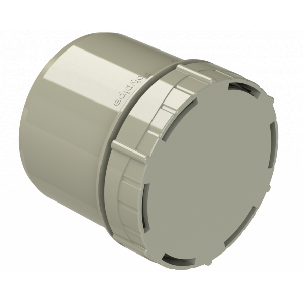 Polypipe Ring-seal Acc Cap Spigot Tail 4in/110M Sg (SA62SG)