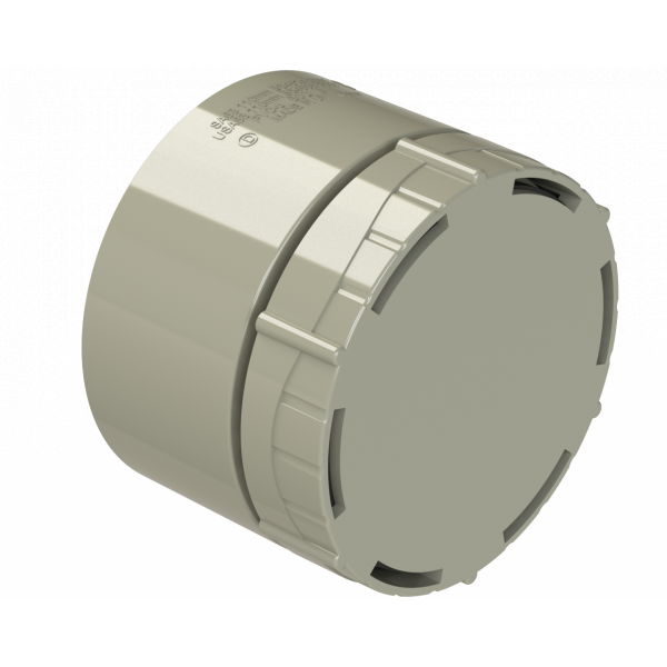 Polypipe Ring-seal Accesscap Solv Sckt Tail 4in/110SG (SA63SG)