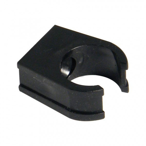 Floplast 21.5mm Overflow Pipe Clip - Black (OS16B)