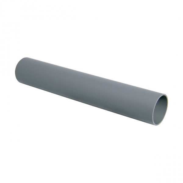 Floplast 40mm - 1½in 3M Pipe Push Fit - Grey (WP02G)