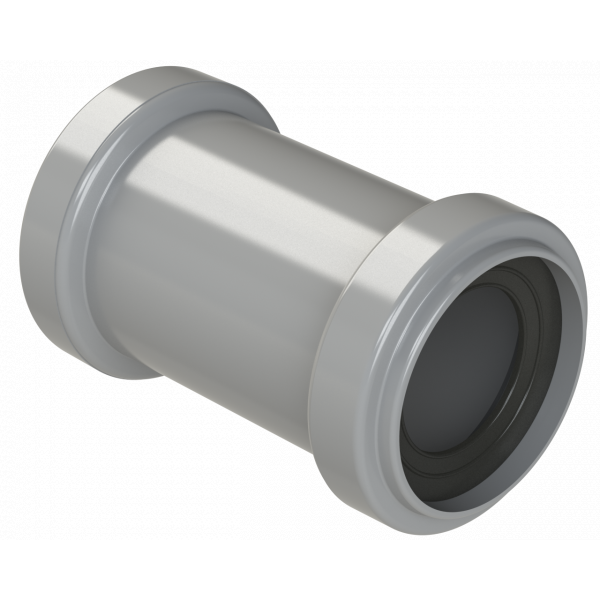 Polypipe Pushfit Universal Waste Coupler 40mm - Grey (UWC40G)