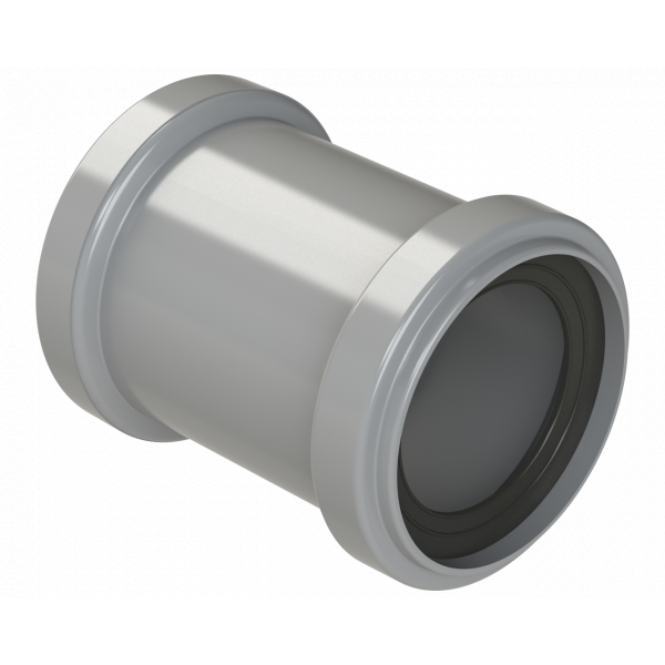 Polypipe Pushfit Universal Waste Coupler 50mm - Grey (UWC50G)