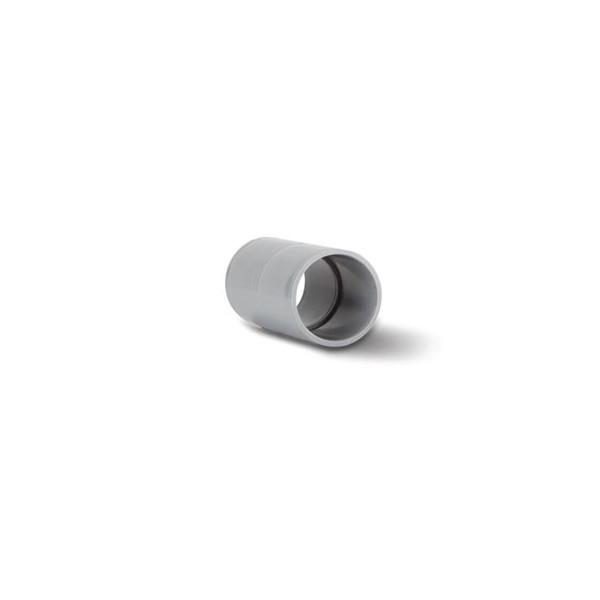 Polypipe Pushfit Overflow Straight Connector - Grey (VP44G)