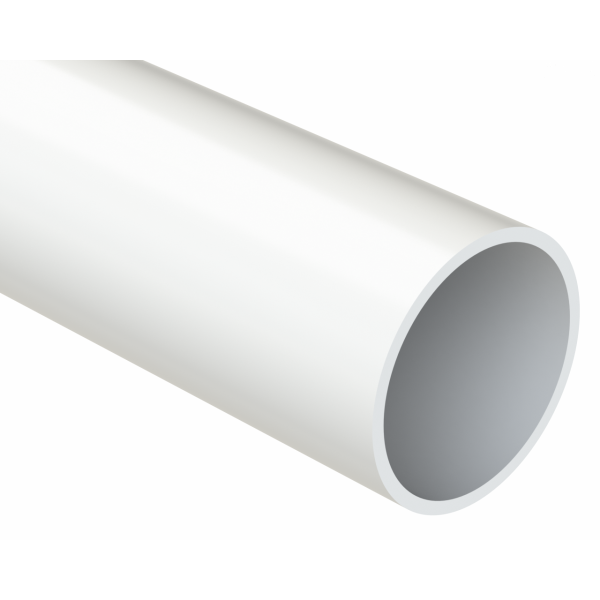 Polypipe Pushfit Waste Pipe 40mm 3M Length - White (WP12W)