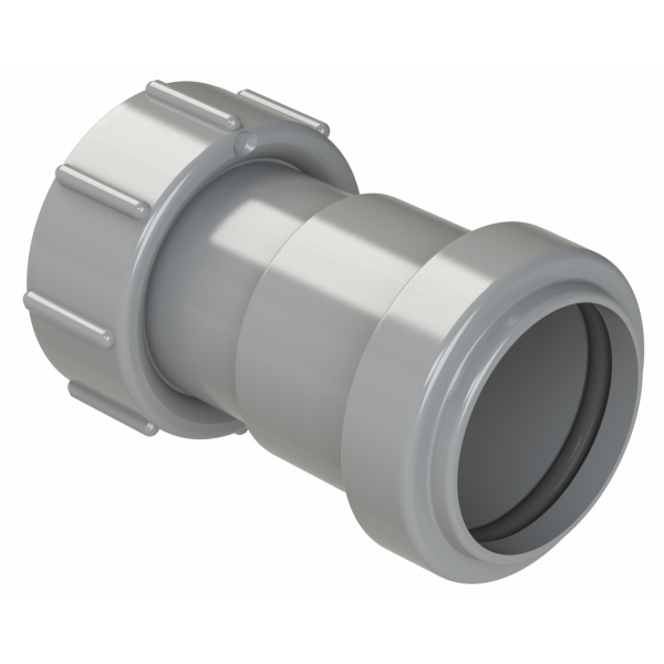 Polypipe Pushfit Threaded Coupling 32mm - Grey (WP31G)