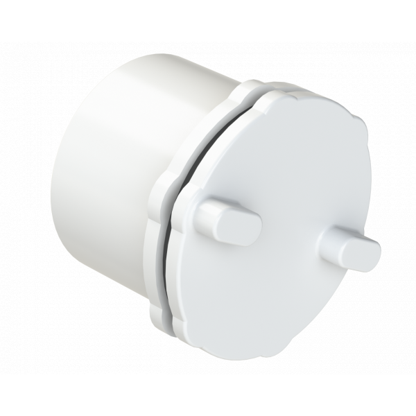 Polypipe Pushfit Screwed Access Plug 32mm - White (WP43W)