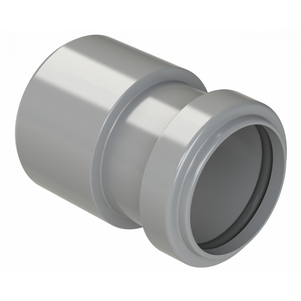 Polypipe Pushfit Reducer 40mm (from 50MM) - Grey (WP59G)