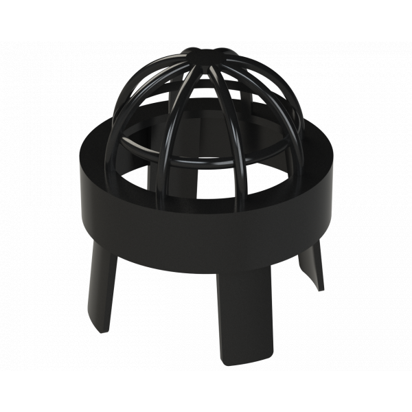 Polypipe Pushfit Vent Terminal 50mm - Black (WP66B)